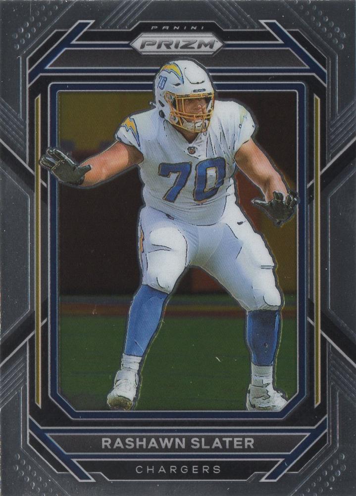 #153 Rashawn Slater - Los Angeles Chargers - 2022 Panini Prizm Football