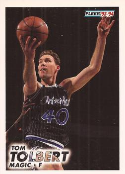 #153 Tom Tolbert - Orlando Magic - 1993-94 Fleer Basketball