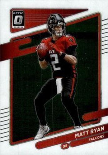 #153 Matt Ryan - Atlanta Falcons - 2021 Donruss Optic Football