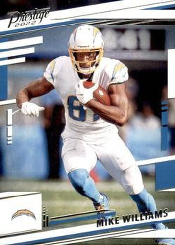 #153 Mike Williams - Los Angeles Chargers - 2022 Panini Prestige Football