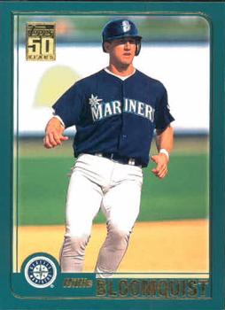 #T153 Willie Bloomquist - Seattle Mariners - 2001 Topps Traded & Rookies Baseball