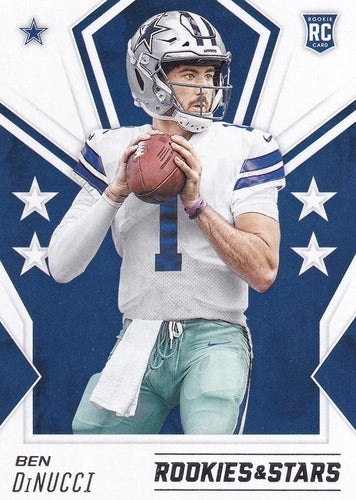 #153 Ben DiNucci - Dallas Cowboys - 2020 Panini Rookies & Stars Football