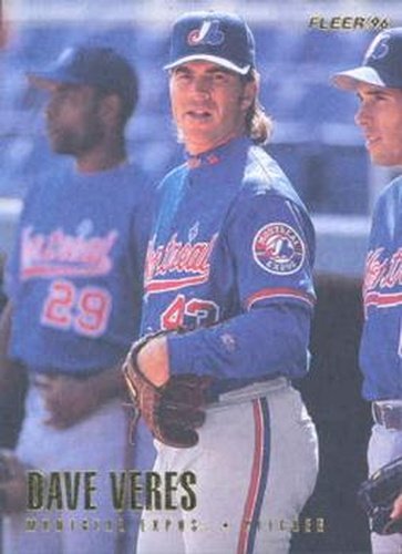 #U153 Dave Veres - Montreal Expos - 1996 Fleer Update Baseball