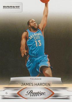#153 James Harden - Oklahoma City Thunder - 2009-10 Panini Prestige Basketball