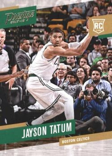 #153 Jayson Tatum - Boston Celtics - 2017-18 Panini Prestige Basketball