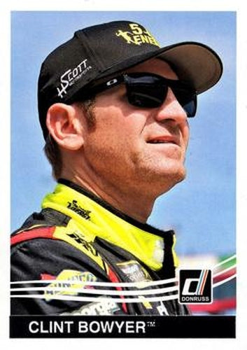 #154 Clint Bowyer - HScott Motorsports - 2017 Donruss Racing