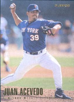 #U154 Juan Acevedo - New York Mets - 1996 Fleer Update Baseball