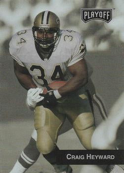 #154 Craig Heyward - Chicago Bears - 1993 Playoff Football