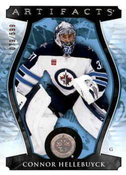 #154 Connor Hellebuyck - Winnipeg Jets - 2023-24 Upper Deck Artifacts Hockey
