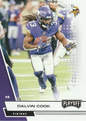 #154 Dalvin Cook - Minnesota Vikings - 2020 Panini Playoff Football
