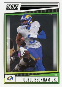 #154 Odell Beckham Jr. - Los Angeles Rams - 2022 Score Football