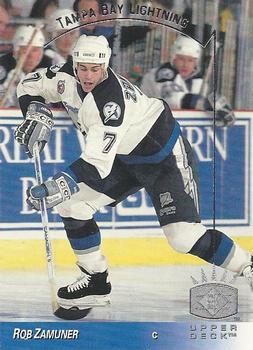 #154 Rob Zamuner - Tampa Bay Lightning - 1993-94 Upper Deck - SP Hockey
