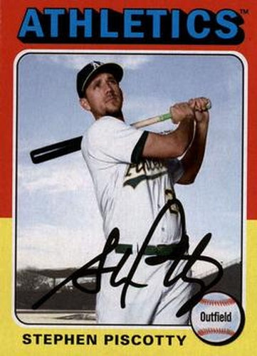 #154 Stephen Piscotty - Oakland Athletics - 2019 Topps Archives Baseball
