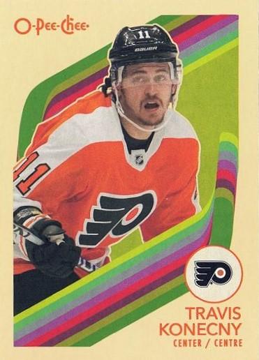 #154 Travis Konecny - Philadelphia Flyers - 2023-24 O-Pee-Chee - Retro Hockey