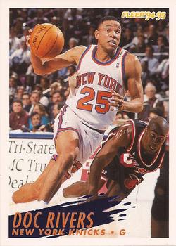 #154 Doc Rivers - New York Knicks - 1994-95 Fleer Basketball