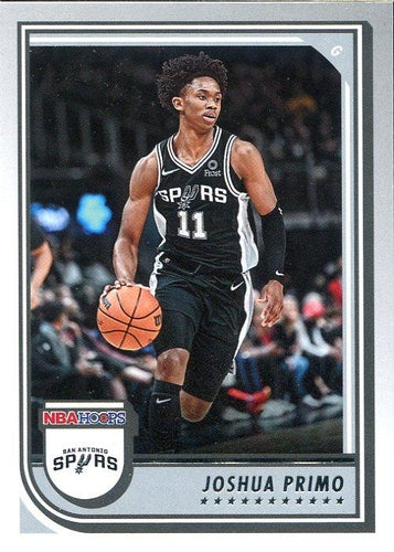 #154 Joshua Primo - San Antonio Spurs - 2022-23 Hoops Basketball