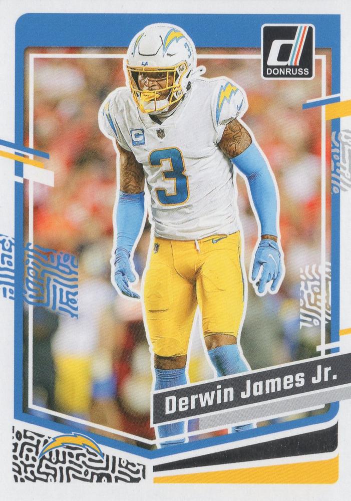 #155 Derwin James Jr. - Los Angeles Chargers - 2023 Donruss Football