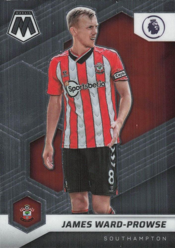 #155 James Ward-Prowse - Southampton - 2021-22 Panini Mosaic Premier League Soccer