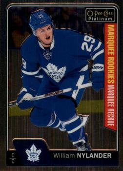 #155 William Nylander - Toronto Maple Leafs - 2016-17 O-Pee-Chee Platinum Hockey
