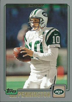 #155 Chad Pennington - New York Jets - 2001 Topps Football