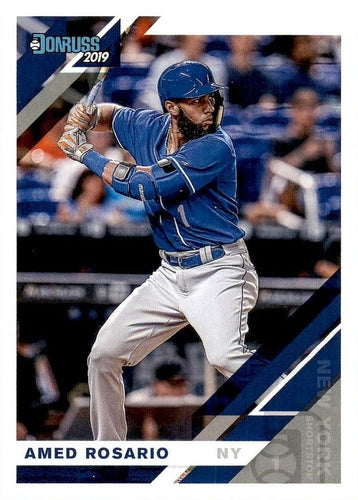 #155 Amed Rosario - New York Mets - 2019 Donruss Baseball