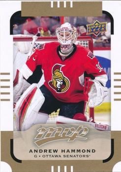 #155 Andrew Hammond - Ottawa Senators - 2015-16 Upper Deck MVP Hockey