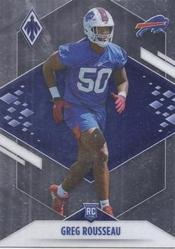 #155 Greg Rousseau - Buffalo Bills - 2021 Panini Phoenix Football