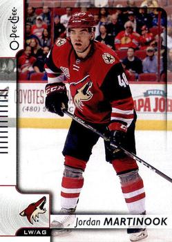 #155 Jordan Martinook - Arizona Coyotes - 2017-18 O-Pee-Chee Hockey