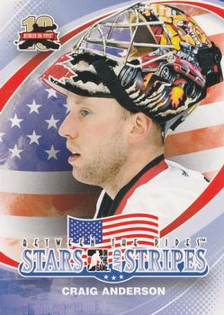 #155 Craig Anderson - USA - 2011-12 In The Game Between The Pipes Hockey