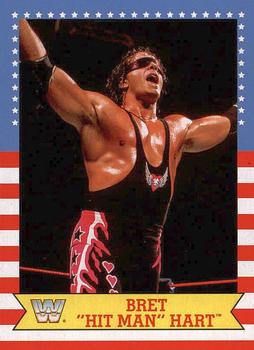 #4 Bret "Hit Man" Hart - 2017 Topps WWE Heritage - SummerSlam All-Stars Wrestling