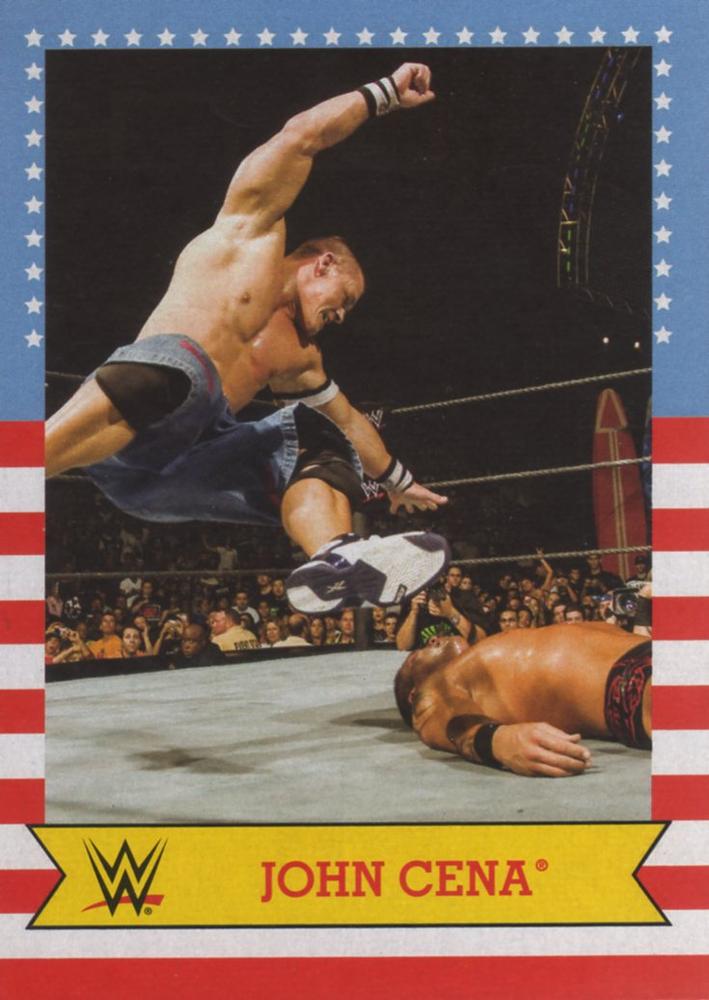 #14 John Cena - 2017 Topps WWE Heritage - SummerSlam All-Stars Wrestling