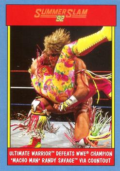 #9 Ultimate Warrior - 2017 Topps WWE Heritage - Thirty Years of SummerSlam Wrestling