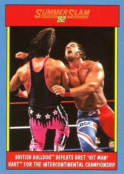 #10 British Bulldog - 2017 Topps WWE Heritage - Thirty Years of SummerSlam Wrestling
