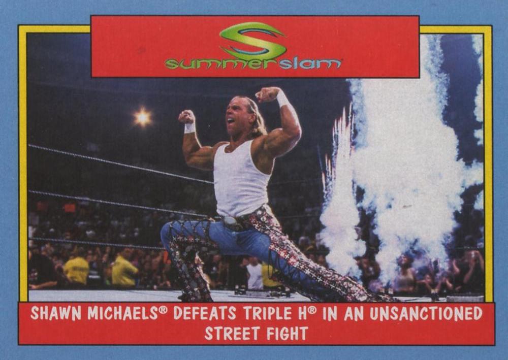 #27 Shawn Michaels - 2017 Topps WWE Heritage - Thirty Years of SummerSlam Wrestling