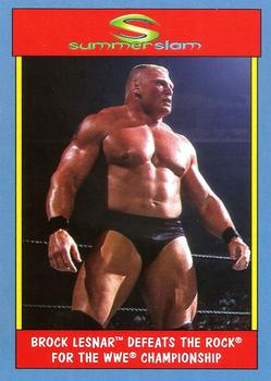 #28 Brock Lesnar - 2017 Topps WWE Heritage - Thirty Years of SummerSlam Wrestling