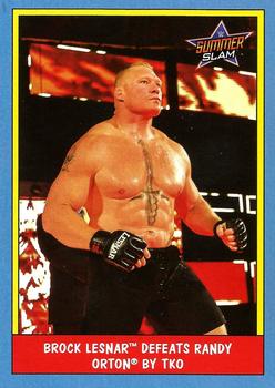 #50 Brock Lesnar - 2017 Topps WWE Heritage - Thirty Years of SummerSlam Wrestling