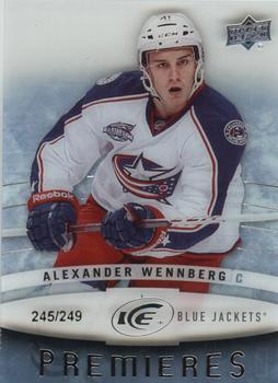 #156 Alexander Wennberg - Columbus Blue Jackets - 2014-15 Upper Deck Ice Hockey