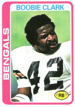 #156 Boobie Clark - Cincinnati Bengals - 1978 Topps Football