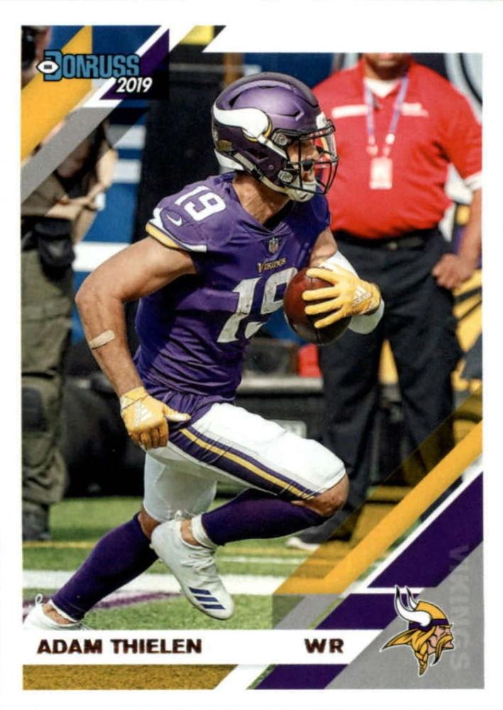 #156 Adam Thielen - Minnesota Vikings - 2019 Donruss Football