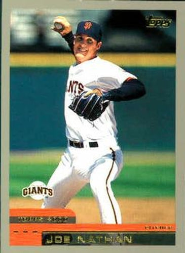 #156 Joe Nathan - San Francisco Giants - 2000 Topps Baseball