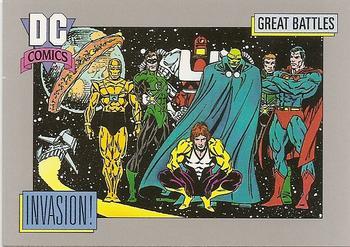 #156 Invasion! - 1992 Impel DC Cosmic