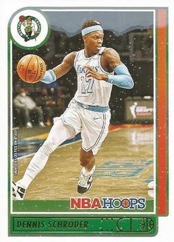 #156 Dennis Schroder - Boston Celtics - 2021-22 Hoops Winter Basketball