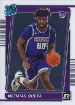 #156 Neemias Queta - Sacramento Kings - 2021-22 Donruss Optic Basketball