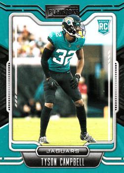 #156 Tyson Campbell - Jacksonville Jaguars - 2021 Panini Playbook Football