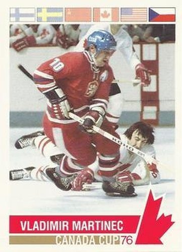#156 Vladimir Martinec - Czechoslovakia - 1992 Future Trends '76 Canada Cup Hockey