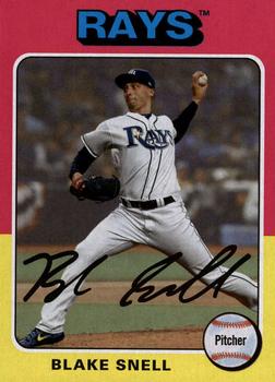 #156 Blake Snell - Tampa Bay Rays - 2019 Topps Archives Baseball