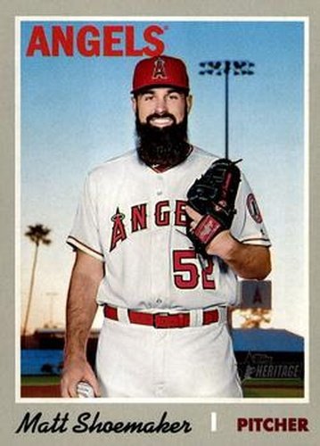 #156 Matt Shoemaker - Houston Astros - 2019 Topps Heritage Baseball