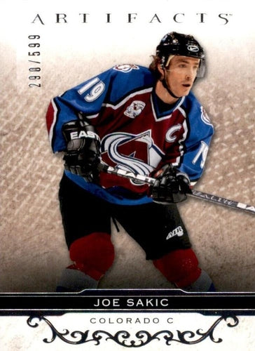#157 Joe Sakic - Colorado Avalanche - 2021-22 Upper Deck Artifacts Hockey