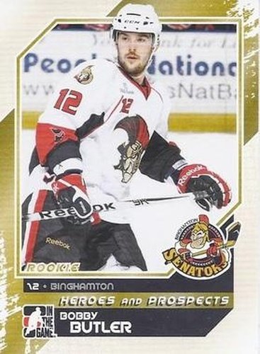 #157 Bobby Butler - Binghamton Senators - 2010-11 In The Game Heroes and Prospects Hockey