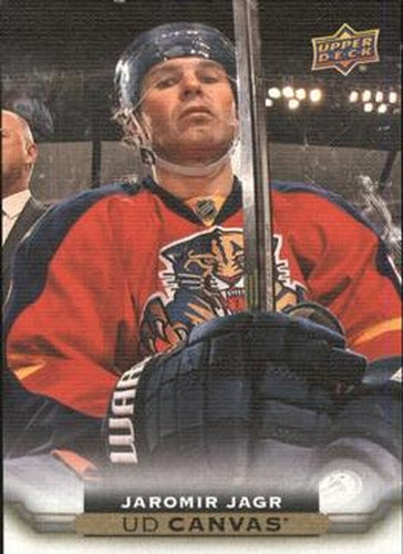 #C157 Jaromir Jagr - Florida Panthers - 2015-16 Upper Deck - UD Canvas Hockey